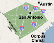 Our Texas Service Area